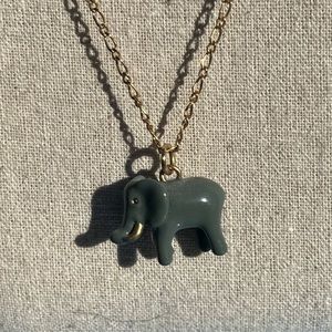 J Crew Elephant Necklace | Poshmark